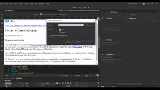 Adobe Dreamweaver CC Creating a CSS File [upl. by Higginbotham749]