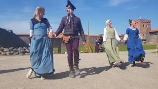 Saltarello  hopping medieval dance [upl. by Fremont]