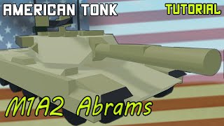 M1A2 Abrams  Plane Crazy  Tutorial [upl. by Eahc]