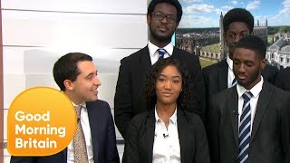 East London State School Secures 41 Oxbridge Offers  Good Morning Britain [upl. by Isied]