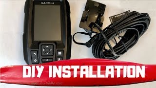 How to Install Transducer in a KAYAK EASY  GARMIN STRIKER 4 [upl. by Deppy]