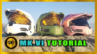 How To Make A Custom Halo Helmet Tutorial [upl. by Christel476]