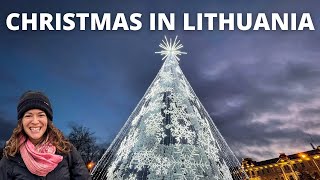 Vilnius Christmas Market CHRISTMAS IN LITHUANIA [upl. by Druci]