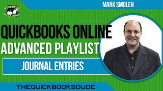 QuickBooks Online Journal Entries [upl. by Buyer]