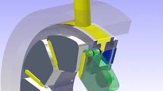 How OIL FLOW in Thrust Bearing Kingsburry In 3D Animation [upl. by Willetta]