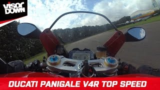 Ducati Panigale V4R TOP SPEED  Pushed to the limit [upl. by Ringler]