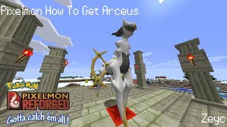 Pixelmon How To Get Arceus [upl. by Dyol175]