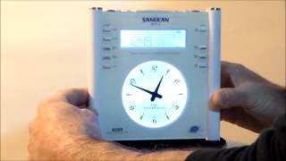 Sangean RCR 3 Radio Controlled Atomic Clock Radio [upl. by Anitroc]