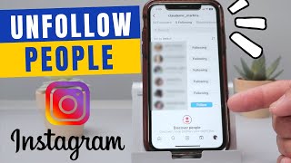 How to unfollow someone on Instagram [upl. by Evatsug680]