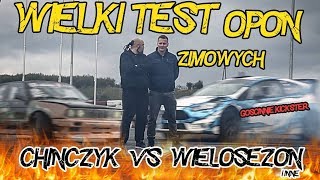 Wielki Test opon zimowych CHIŃCZYK VS WIELOSEZONOWE I INNE Gościnnie Kickster TV [upl. by Yvehc]