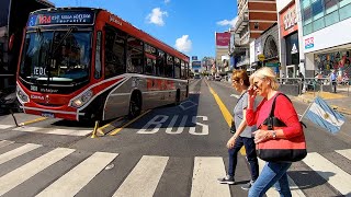 Buenos Aires Argentina — City Walking Tour 【4K】🇦🇷 [upl. by Binnie866]