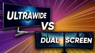 Ultrawide vs Dual Monitor Setup  Whats Better [upl. by Harberd]