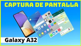 ▶️ Samsung Galaxy A32 COMO Hacer una 𝘾𝙖𝙥𝙩𝙪𝙧𝙖 𝙙𝙚 𝙋𝙖𝙣𝙩𝙖𝙡𝙡𝙖  Trucos y Consejos A32 [upl. by Nevile]