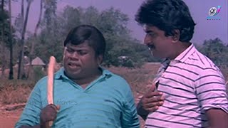 Senthil Full Comedy  Ennai Vittu Pogathey  SS Chandran  Tamil Super Comedy [upl. by Wootan]