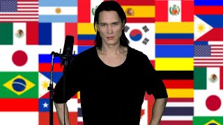 Singing 20 National Anthems Metal Medley [upl. by Isobel]