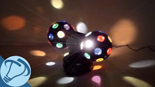 4quot MultiDirectional Twin Disco Ball from Creative Motion [upl. by Aicilec975]