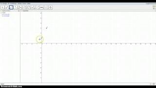 Lineære funktioner i geogebra [upl. by Ellehs]