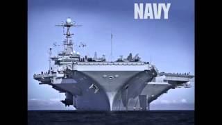 The US Navy Song Anchors Aweigh [upl. by Ycrep]