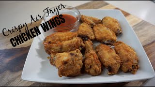 HOW TO Air Fry Crispy Chicken Wings  NINJA FOODI RECIPES [upl. by Minna]