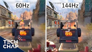 60hz vs 144hz vs 240hz  The TRUTH about High Refresh Monitors  The Tech Chap [upl. by Iver864]