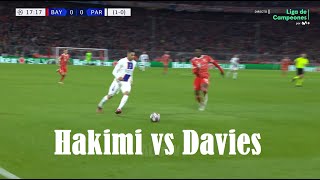 HAKIMI VS DAVIES  Wingback BATTLE [upl. by Folly740]