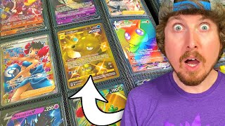 How Do I Build My Pokemon Cards Binder 100 COMPLETE Is The Goal For The New Set opening [upl. by Sibell]