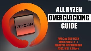 Overclocking Guide For AMD Ryzen 5 1600 Processor [upl. by Nirad654]