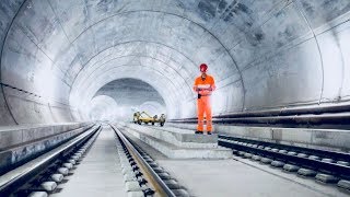 Worlds Longest Tunnel  How It Was Built  Full Documentary [upl. by Olive]