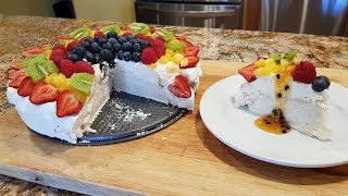 Pavlova  high altitude recipe [upl. by Kerwon]