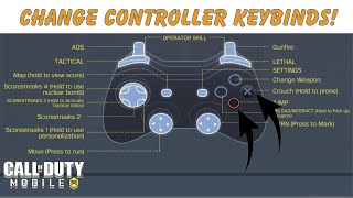 How To Change Controller Keybinds On Mobile  Call Of Duty Mobile [upl. by Latreese]