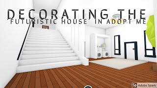 BUILDING MY FUTURISTIC HOUSE  Roblox  Adopt Me  PART  1 [upl. by Chace930]