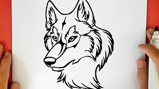 COMMENT DESSINER UN LOUP [upl. by Kassab321]