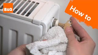 How to bleed a radiator [upl. by Peterson544]