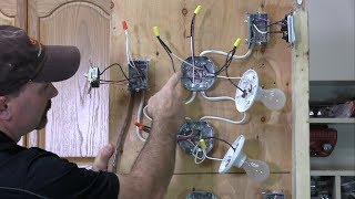 How To Wire A 3 Way Light [upl. by Ahsekel812]