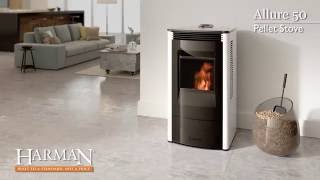 Harman® Allure50 Pellet Stove Video [upl. by Jehovah560]