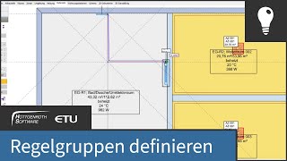 Heizkörper verbinden  Regelgruppen definieren  TGA Heizung [upl. by Llirrehs]