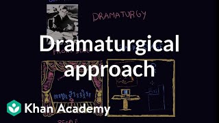 Dramaturgical approach  Individuals and Society  MCAT  Khan Academy [upl. by Menis]