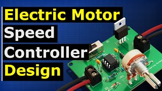 Motor speed controller tutorial  PWM how to build [upl. by Clerissa]