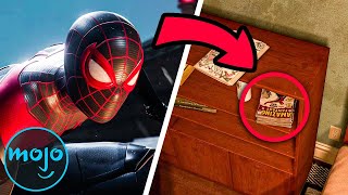 Top 10 Easter Eggs in SpiderMan Miles Morales [upl. by Lateh]