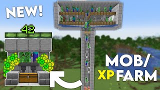 Minecraft EASIEST MOB XP FARM Tutorial 119 Improved Version [upl. by Keele287]