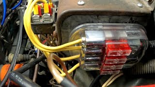 280Z Fusible Link Upgrade to MAXI Fuses [upl. by Sella]