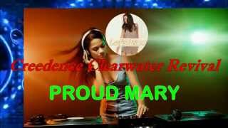 Proud Mary  1969   CREEDENCE CLEARWATER REVIVAL  Lyrics [upl. by Nikolaus]