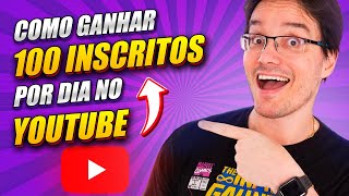 COMO CRESCER NO YOUTUBE 2021 E GANHAR 100 INSCRITOS POR DIA [upl. by Annamaria651]