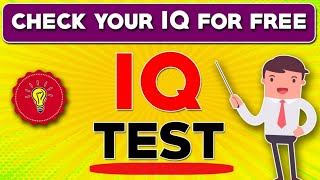 Intelligence Test  Real online IQ Test [upl. by Eelymmij]