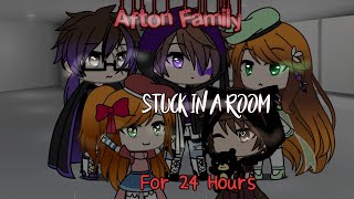 Afton Family Stuck In A Room For 24 Hours  Gacha Life  Read Description [upl. by Kulseth]