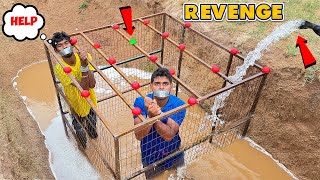 Worlds Hardest Mystery Button Box Escaping  Revenge challenge 🔥🔥 Telugu Experiments [upl. by Bosson]