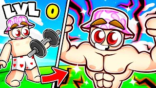 LENTRAÎNEMENT ULTIME POUR ETRE MUSCLÉ SUR ROBLOX [upl. by Secnarf917]