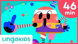 MOVE KIDS 🕺 Dance Songs for Kids  Lingokids [upl. by Trbor]