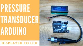 Pressure Sensor  Arduino [upl. by Acinemod]