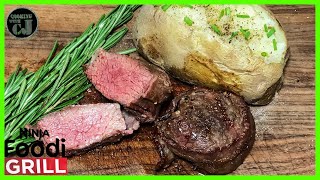 NINJA FOODI GRILL FILET MIGNON  Ninja Foodi Grill Recipes [upl. by Ut]